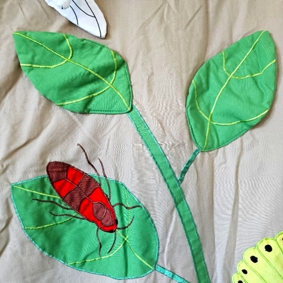 VTG Lillian Vernon Lightweight Indoor Sleeping Bag Children's Cute Bugs Bedding - Picture 5 of 16